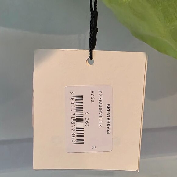 NWT: Sandro Blonville Balloon Sleeve Crop Top Size Large - Picture 10 of 11